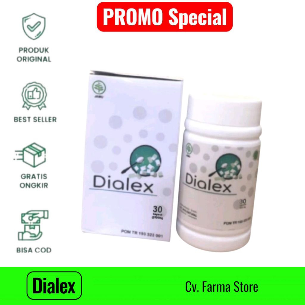 DIALEX Original obat Diabetes Kencing Manis Halal