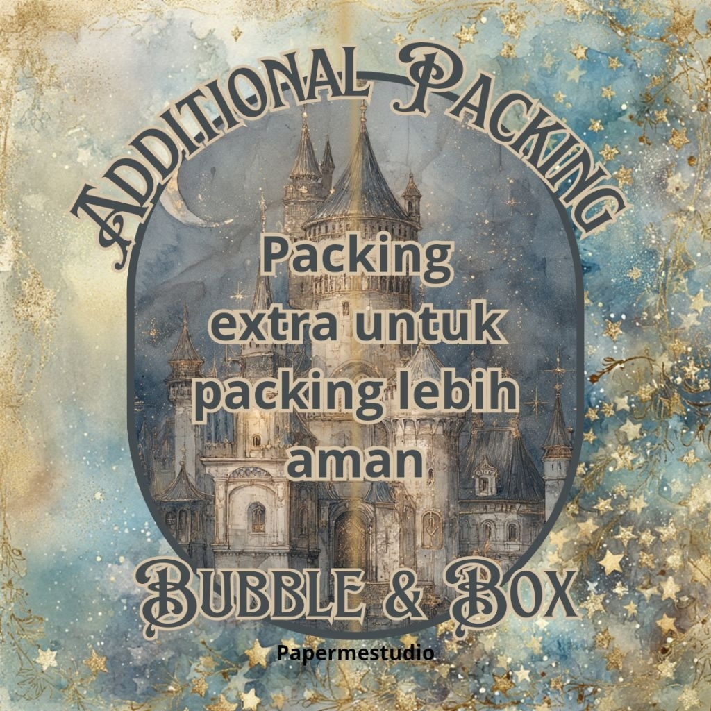 

EXTRA PACKING - bubble wrap kardus request kertas kado untuk packing lebih aman