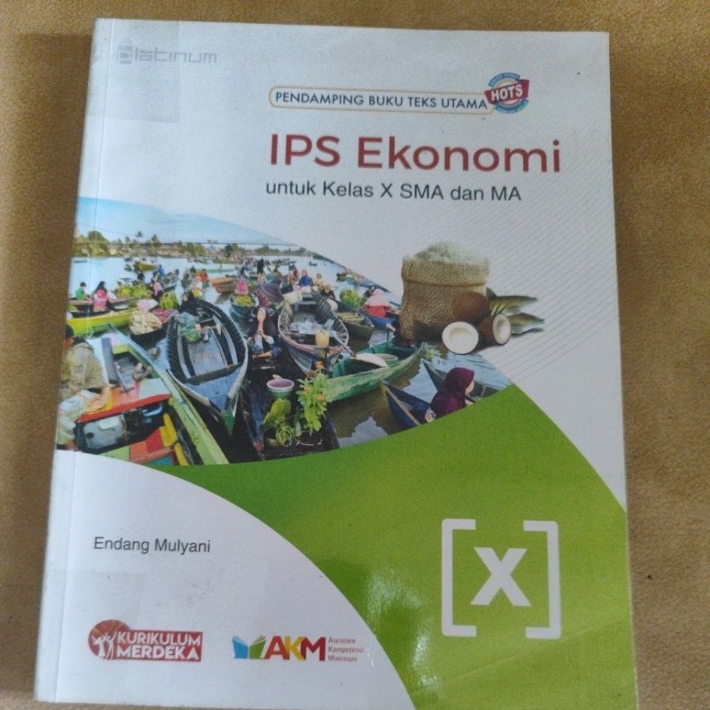 Buku Ekonomi kelas 10 Hots Platinum Tiga serangkai   Kurikulum Merdeka