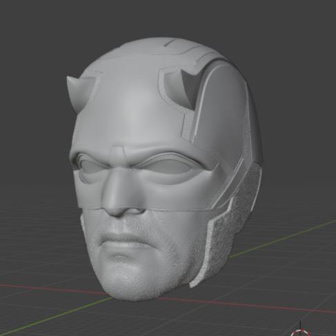 Headsculpt HS Kepala Daredevil Born Again Muff Toys Notaman Shf NWToys Vtoys Romankey Marvel Legends