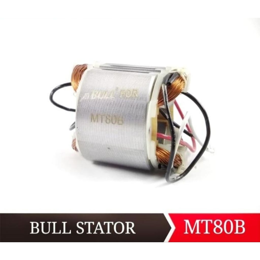 STATOR MAKTEC MT80 BANTALAN RUMAH ANGKER MESIN BOR MAKTEC MT 80 BULL