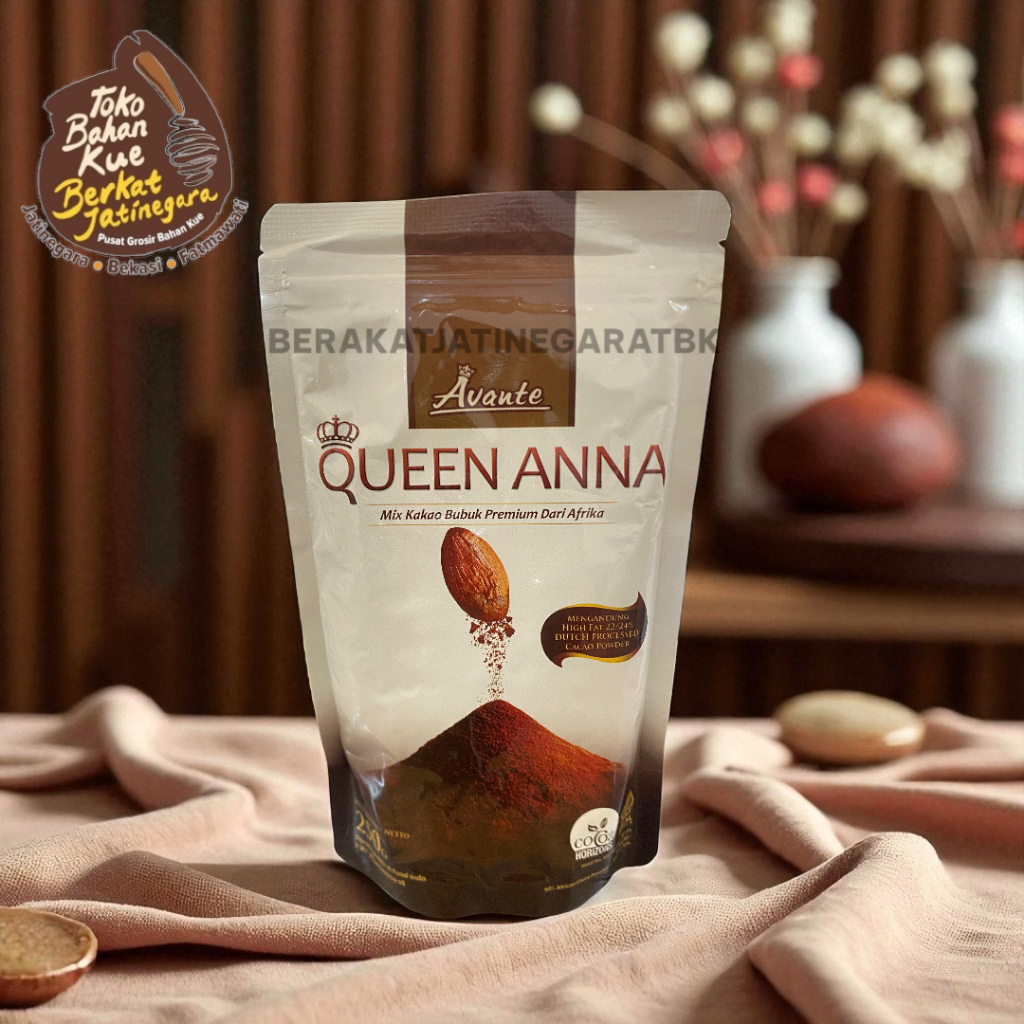 

AVANTE COKLAT BUBUK QUEEN ANNA KEMASAN 250 GR/ COKLATY BUBUK AVANTE