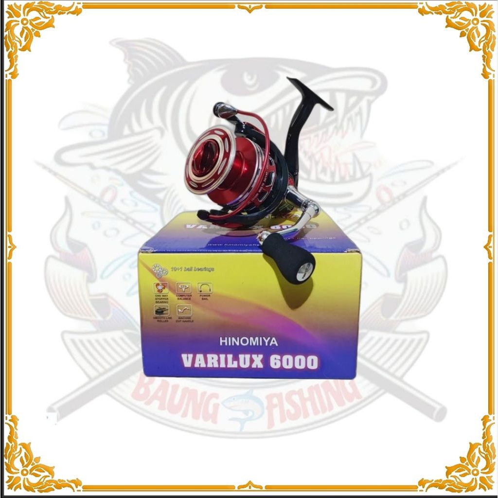 Reel pancing hinomiya varilux 6000 power handle