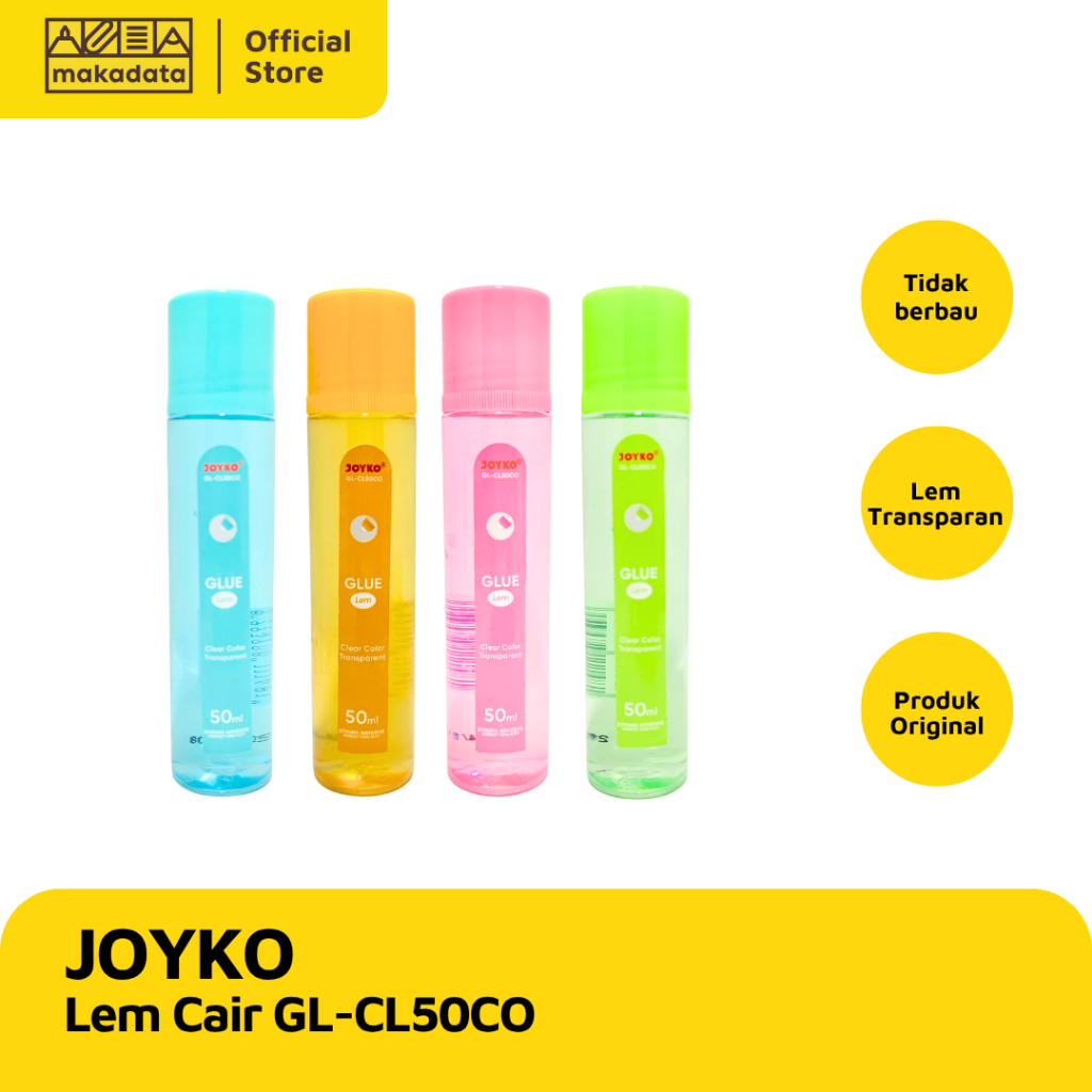 

LEM CAIR / LIQUID GLUE JOYKO GL-CL50CO (1 PCS) MURAH