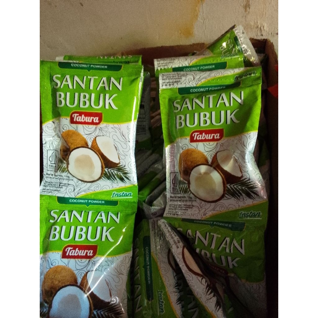 

santan bubuk tabura renceng isi 10sachet