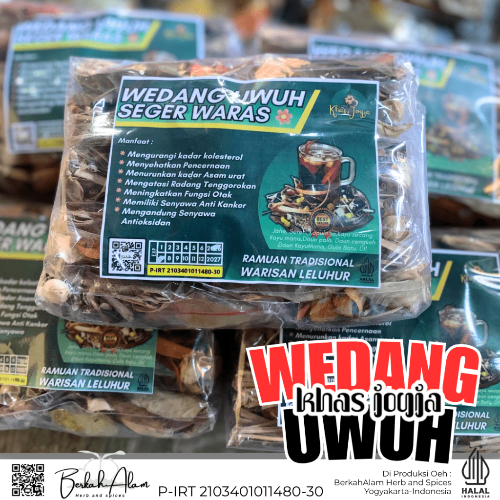

Wedang Uwuh Seger Waras Khas Jogja Isi 10pcs