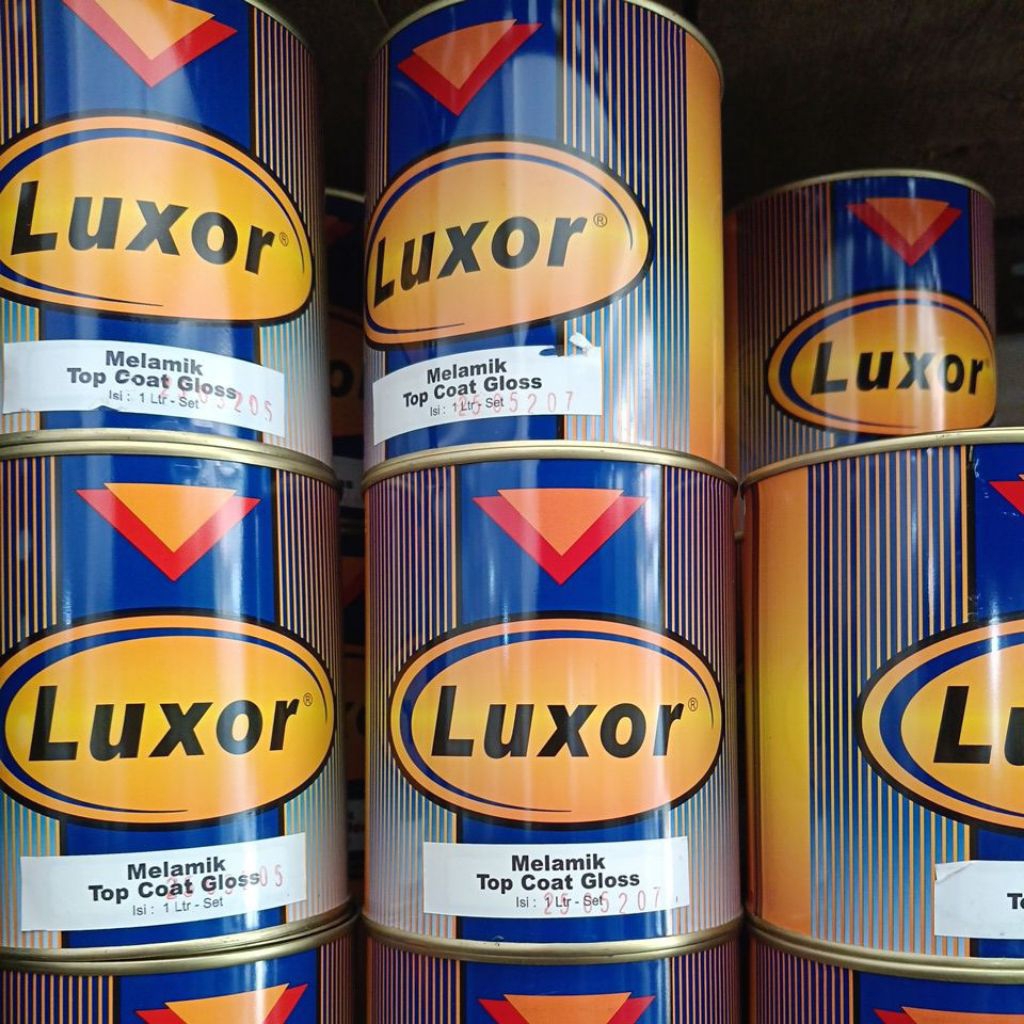 Luxor Melamik Clear Gloss 1L - Finishing Mengkilap Kayu Furniture