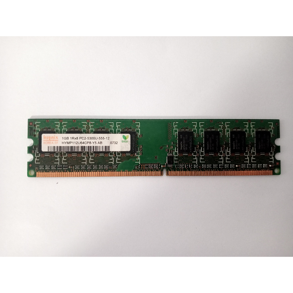 MEMORY RAM LONGDIMM DDR2 HYNIX 1GB 1Rx8 PC2-5300U - ercomp1