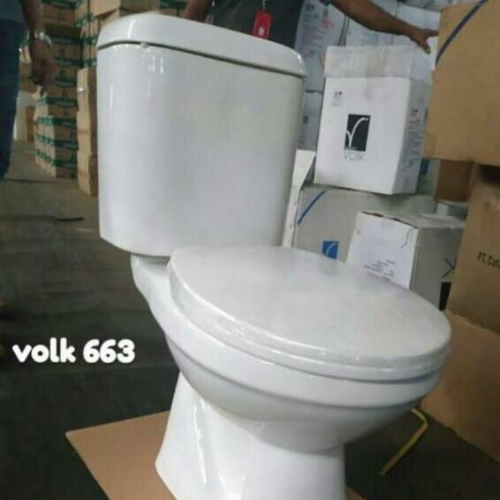 Kloset Duduk Merk Volk 663