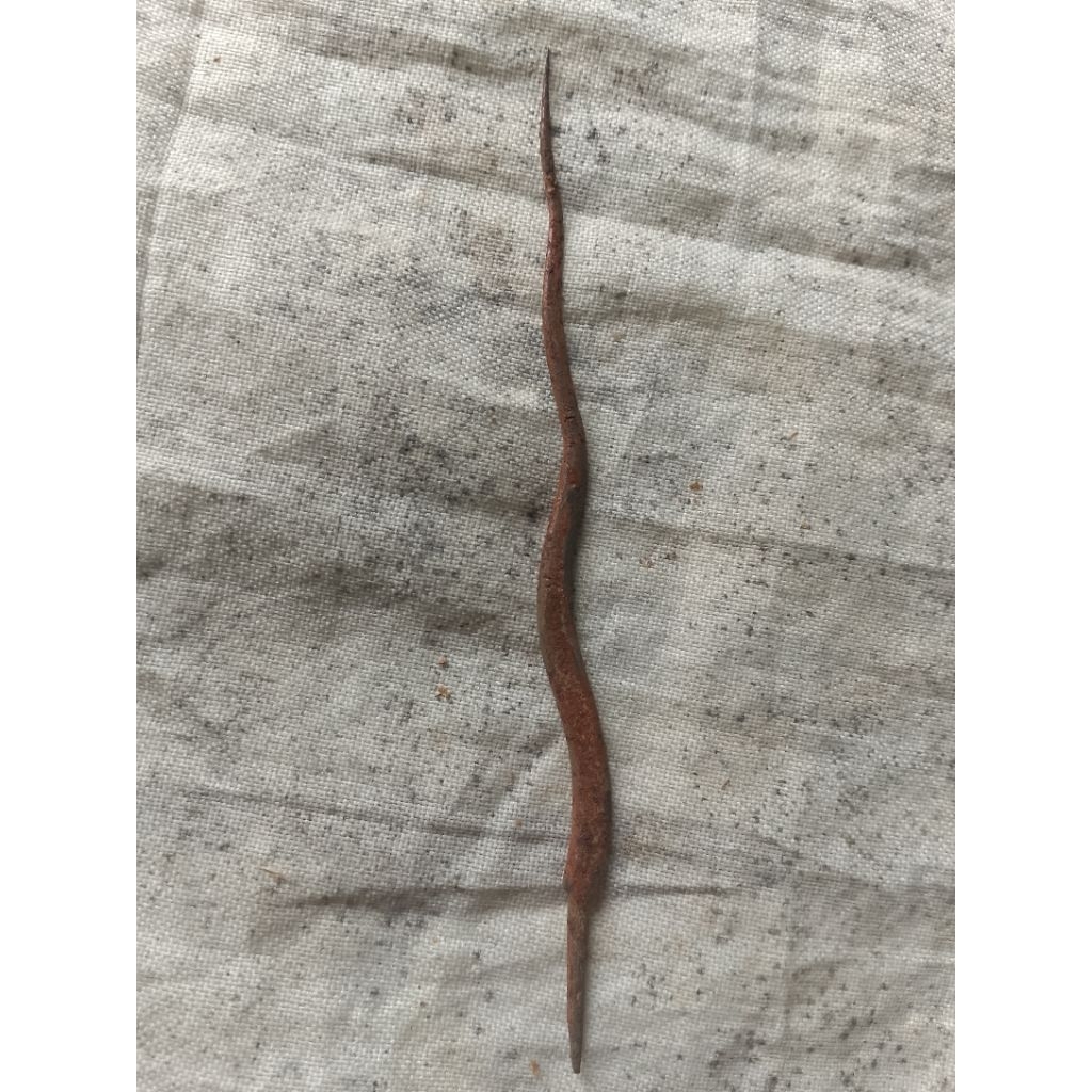 jimatan cacing kanil Luk 6 besi temuan darat