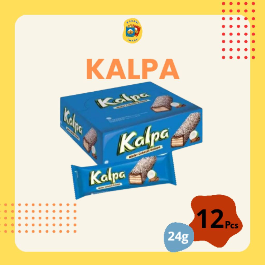 

RS Kalpa (24g) Wafer coklat kelapa isi 12pcs