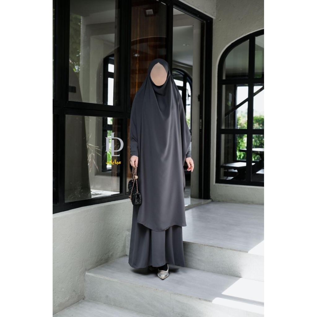 Mina oneset syari french khimar original D'lovera