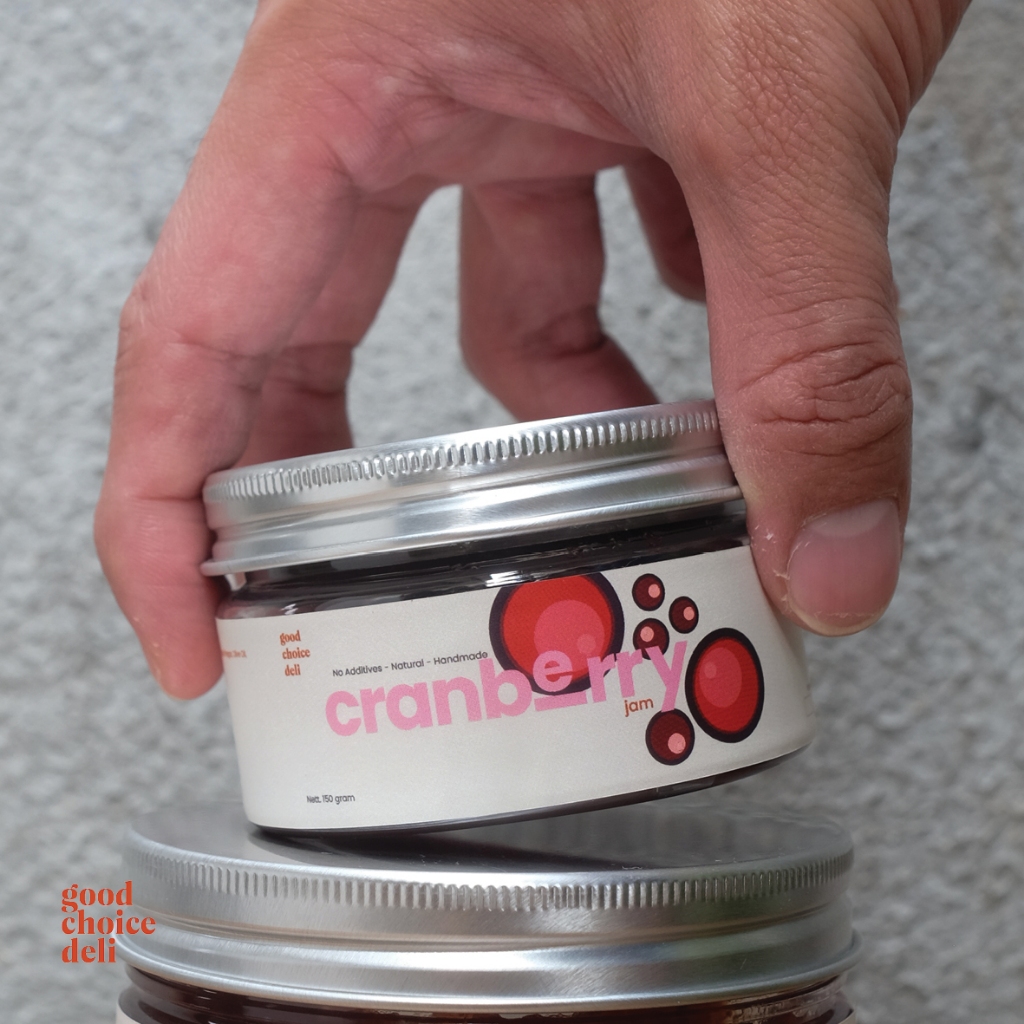 

Cranberry Jam 100gr | Selai Cranberry - Good Choice Deli