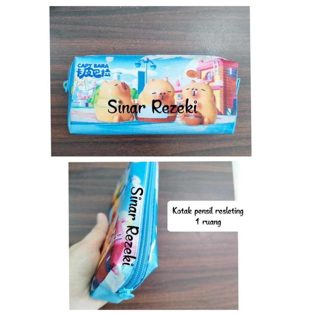 

1 buah!!Kotak pensil resleting anak murah lucu/kotak pensil resleting capybara/tempat pensil anak sekolah