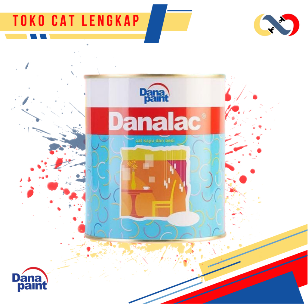 Danapaint - Danalac 1 Ltr Cat Kayu dan Besi