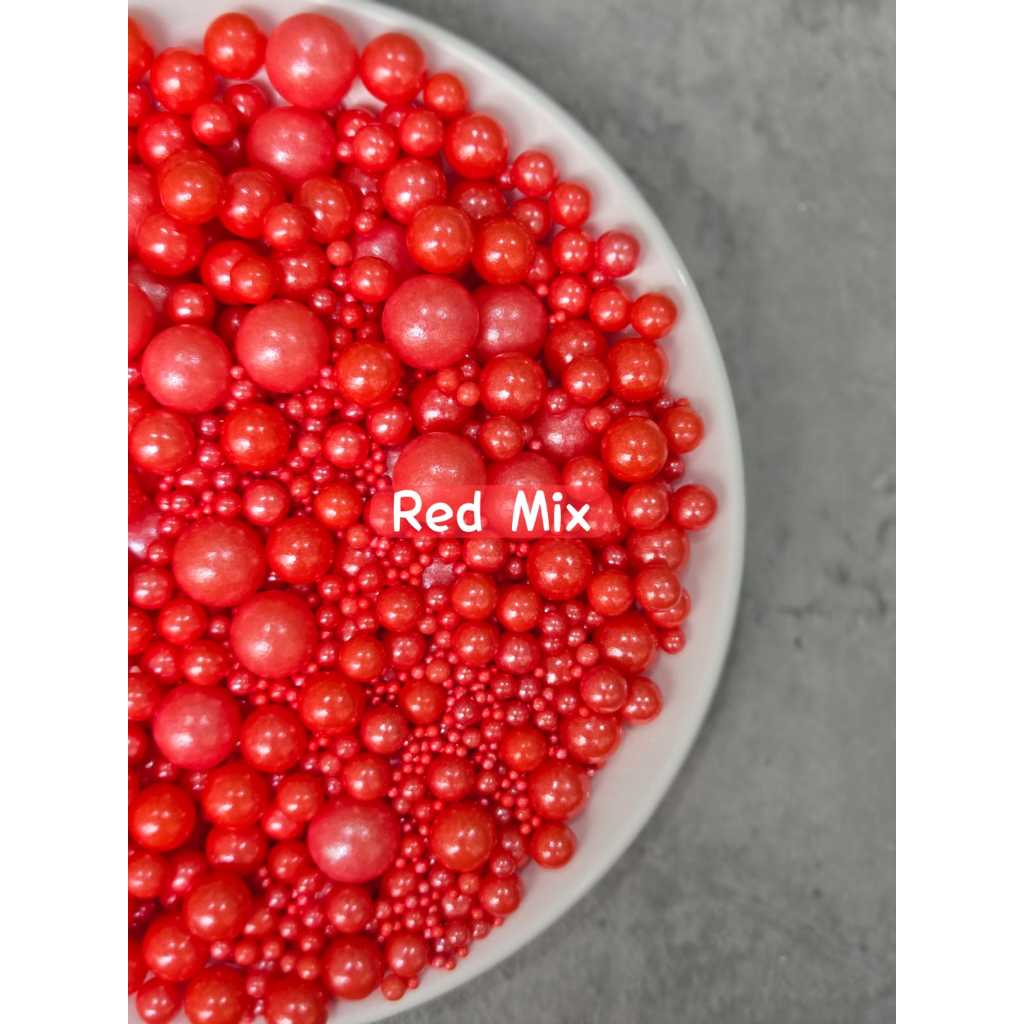 

Sprinkle Red Mix Kemasan 10gr
