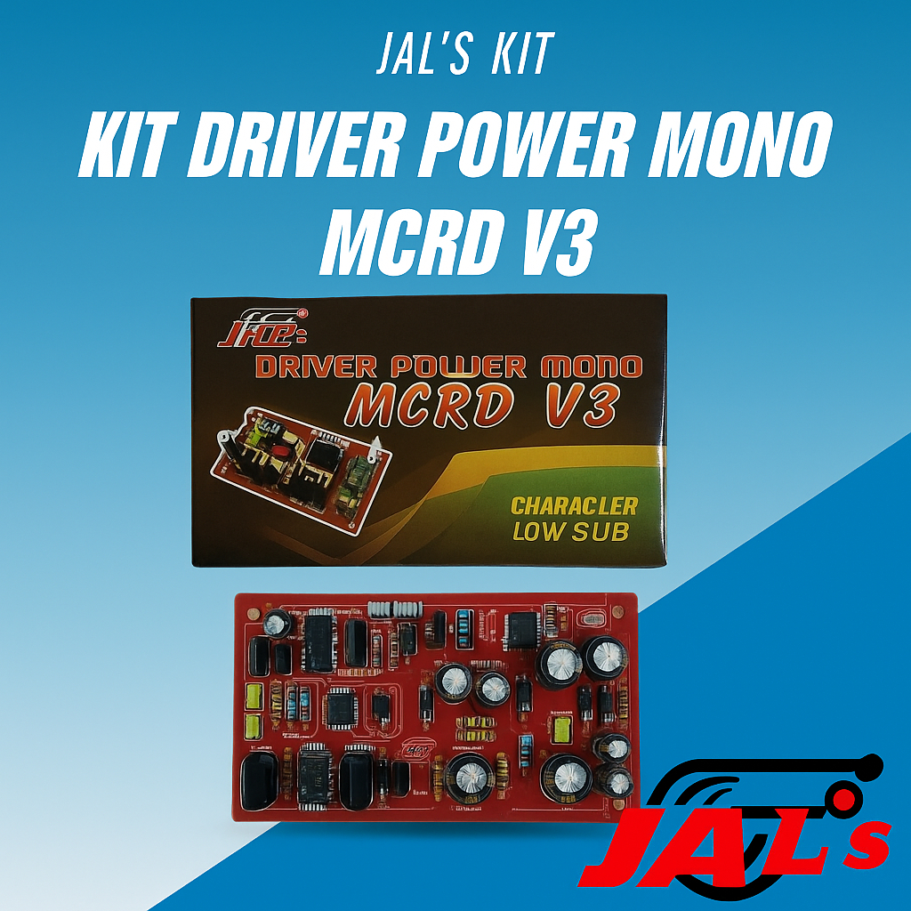 KIT DRIVER POWER MONO MCRD V3 JAL's – Karakter Low Sub