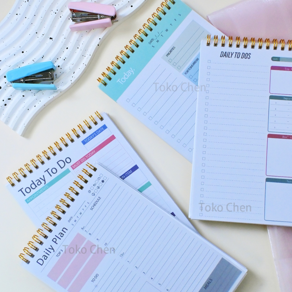 

Buku Planner Hardcover Daily Planner weekly Planer Notebook Agenda Tahunan