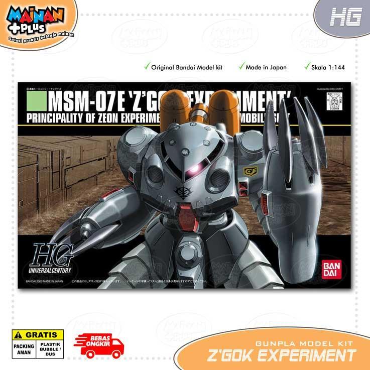 HG ZGOK EXPERIMENT HIGH GRADE BANDAI ORI GUNPLA GUNDAM MODEL KIT