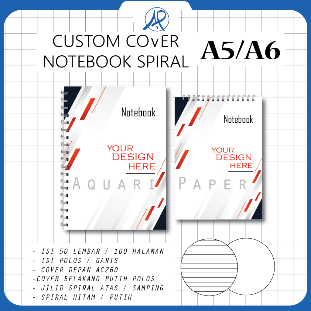 

NOTEBOOK A5 CUSTOM BUKU CATATAN SOUVENIR SEMINAR KIT BLOCK NOTE CUSTOM COVER