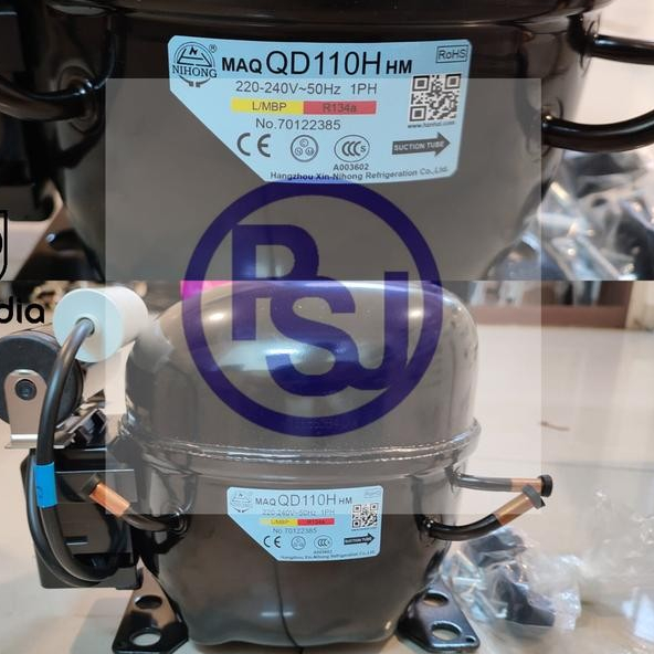 Kompresor Nihong QD110H / / Compressor Kulkas QD110H /QD110