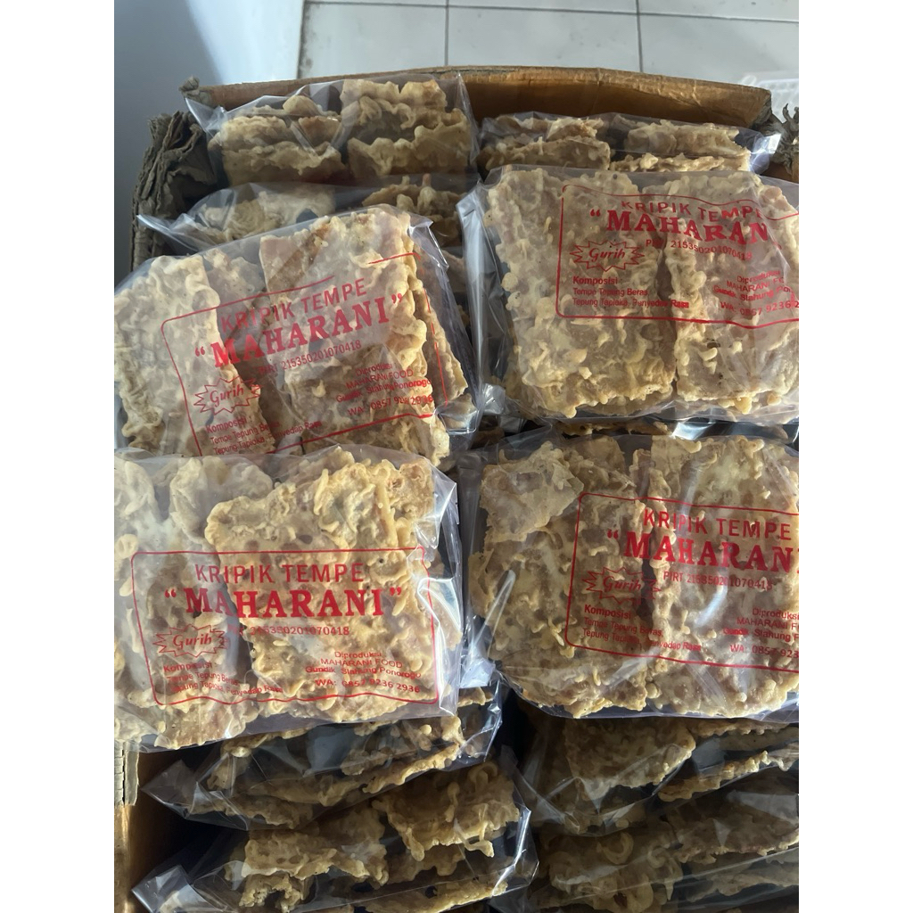 

KRIPIK TEMPE MAHARANI
