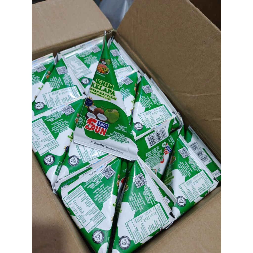 

(5 KARTON) SUN KARA 65ML| SANTAN KELAPA INSTAN