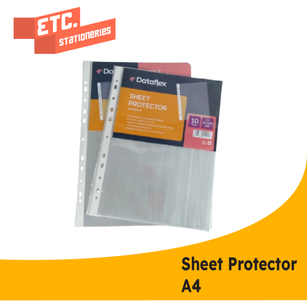 

Dataflex PP Pocket / Sheet Protector A4 [10 Lembar]
