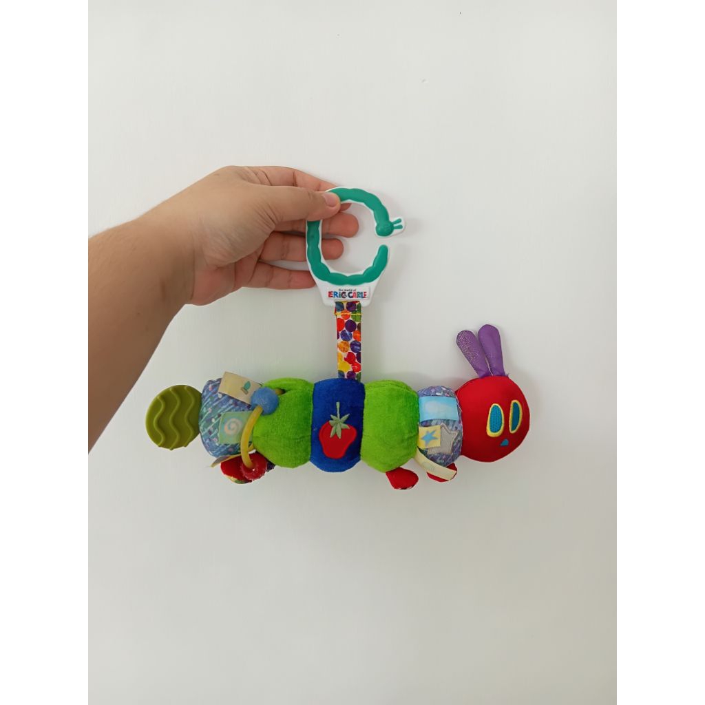 Eric Carle mainan bayi mainan preloved boneka ulat boneka eric carle