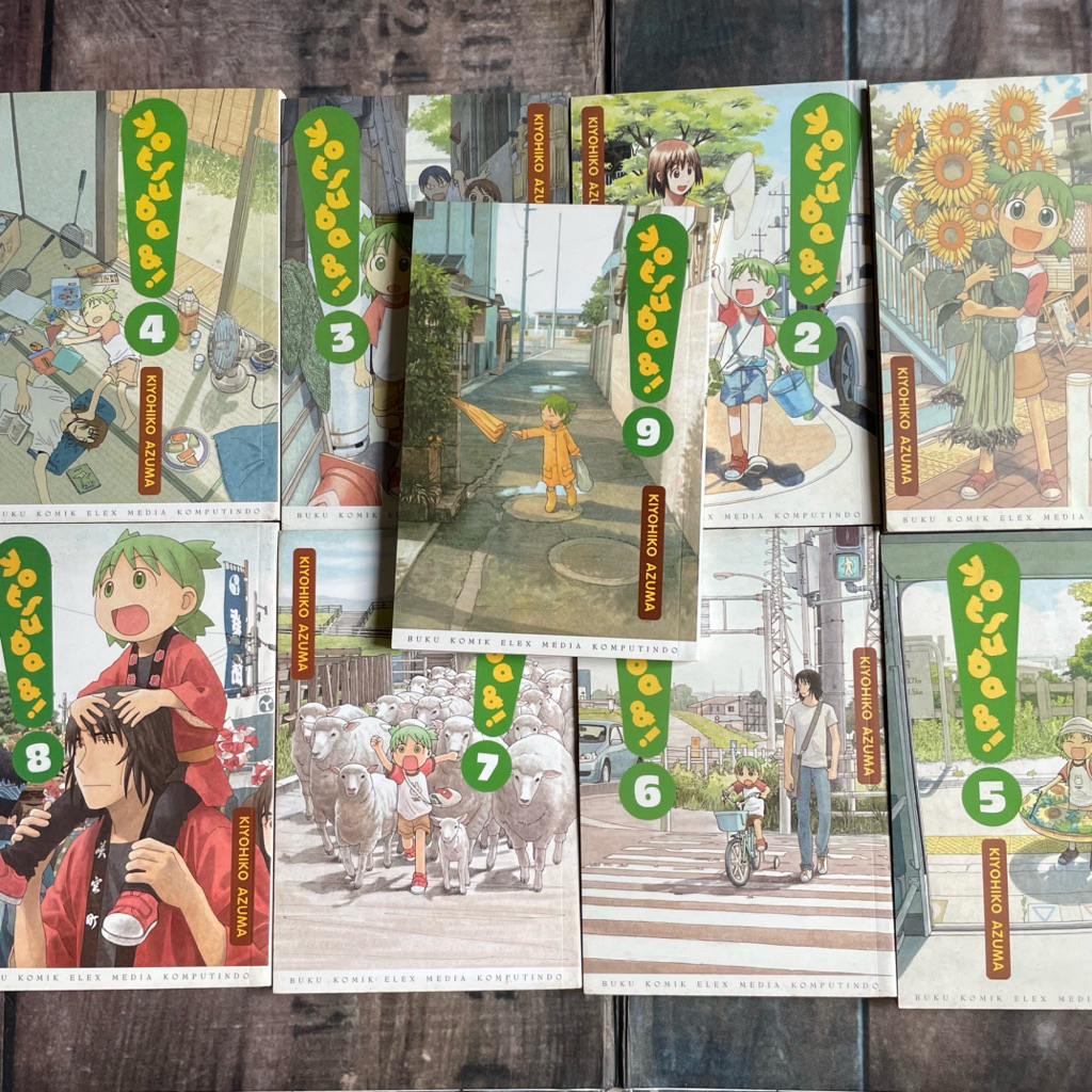 Preloved Komik Yotsuba 1-9