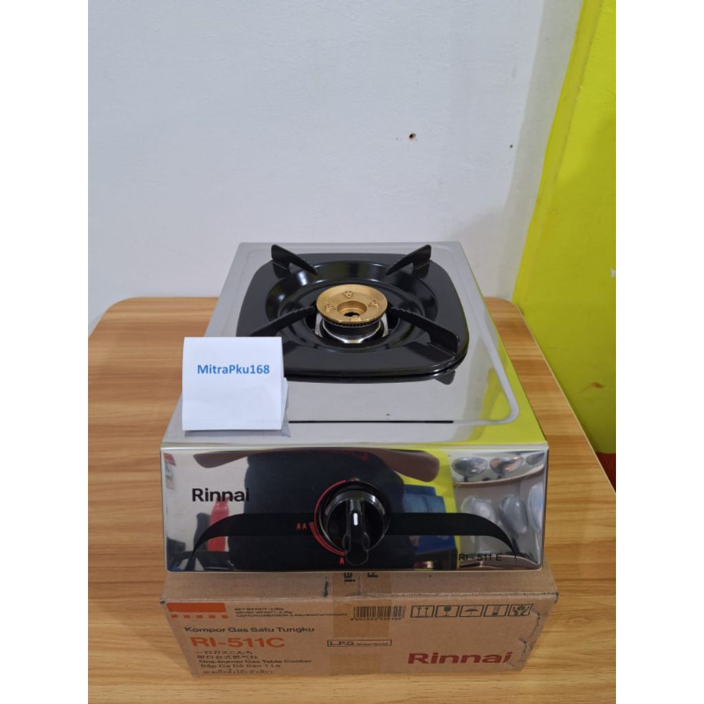 Kompor Gas 1 tungku Rinnai RI 511E / Kompor Gas Rinnai 1 Tungku