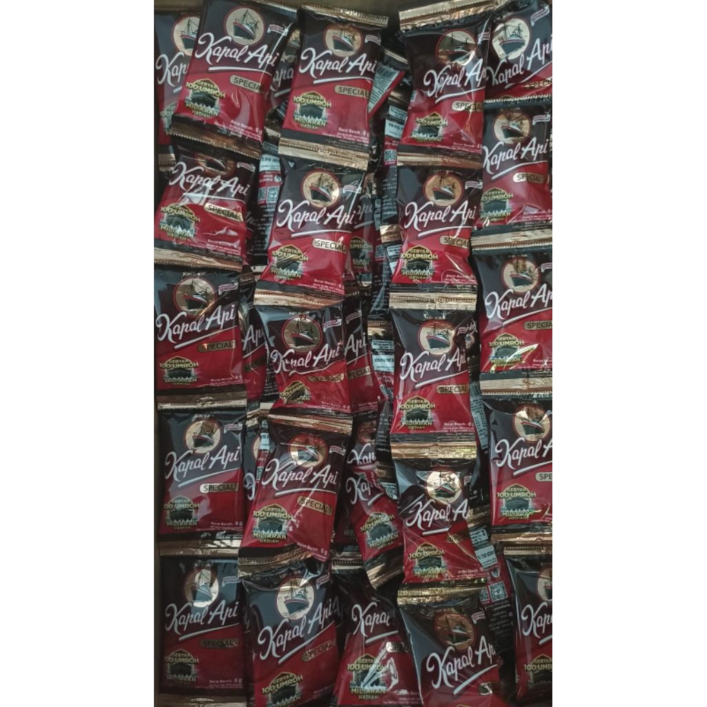 

(TERMURAH) KOPI KAPAL API MINI 6GR 1RENCENG ISI 10 PCS