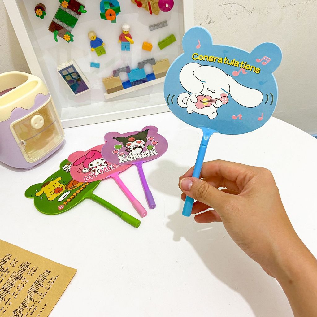 KIPAS PULPEN/KIPAS PULPEN KARAKTER/KIPAS CANTIK/KIPAS MINI