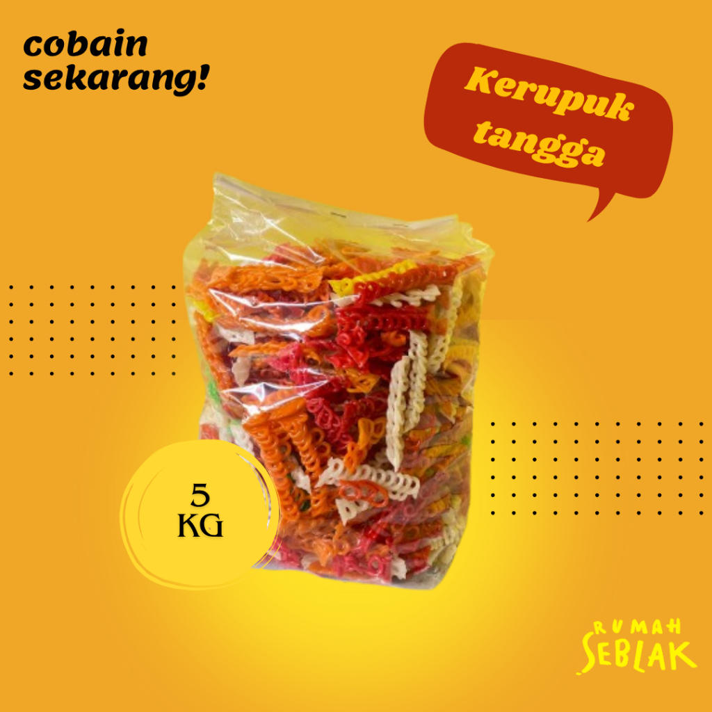 

Kerupuk Tangga 1 kg Topping untuk Seblak