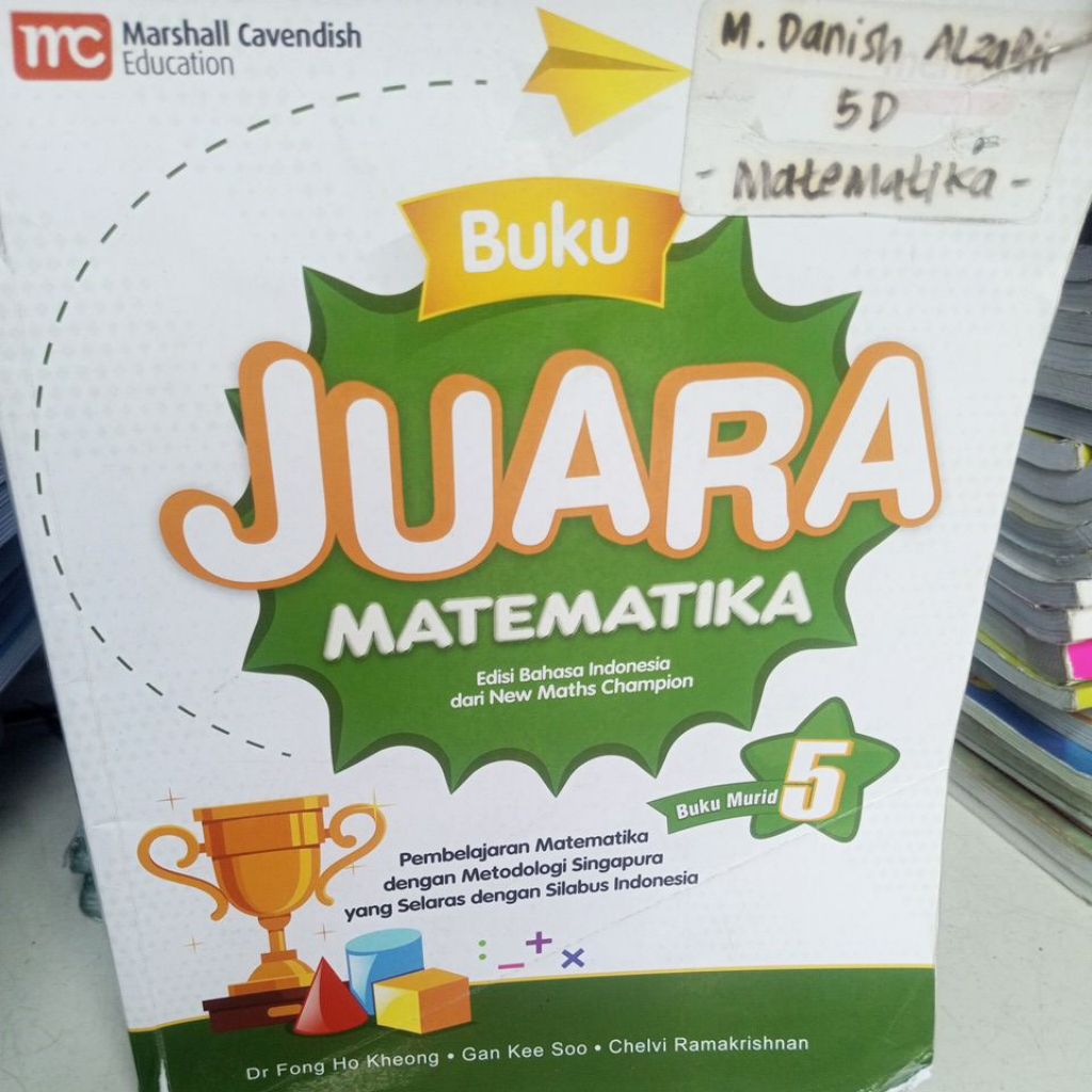 BUKU JUARA MATEMATIKA UNTUK SD KELAS 5
