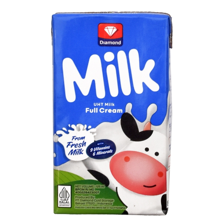 

DIAMOND MILK FULL CREAM UHT 125 ML 8999898973249
