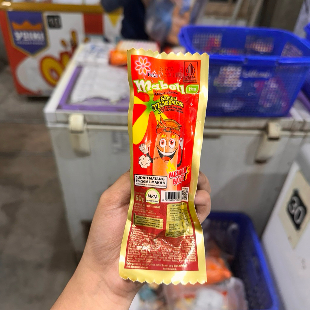 

MABELL sosis siap makan sambel tempong