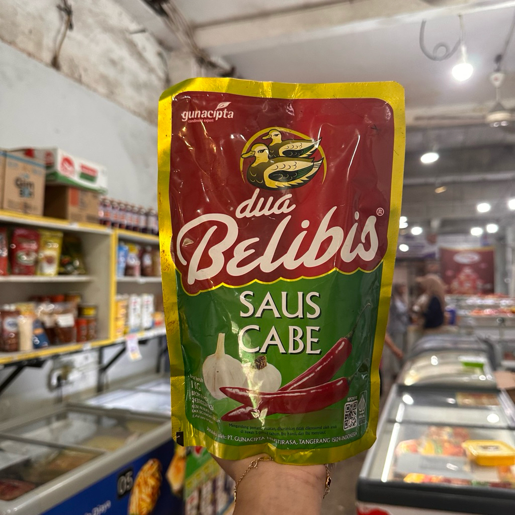 

DUA BELIBIS saus cabe pouch 1kg