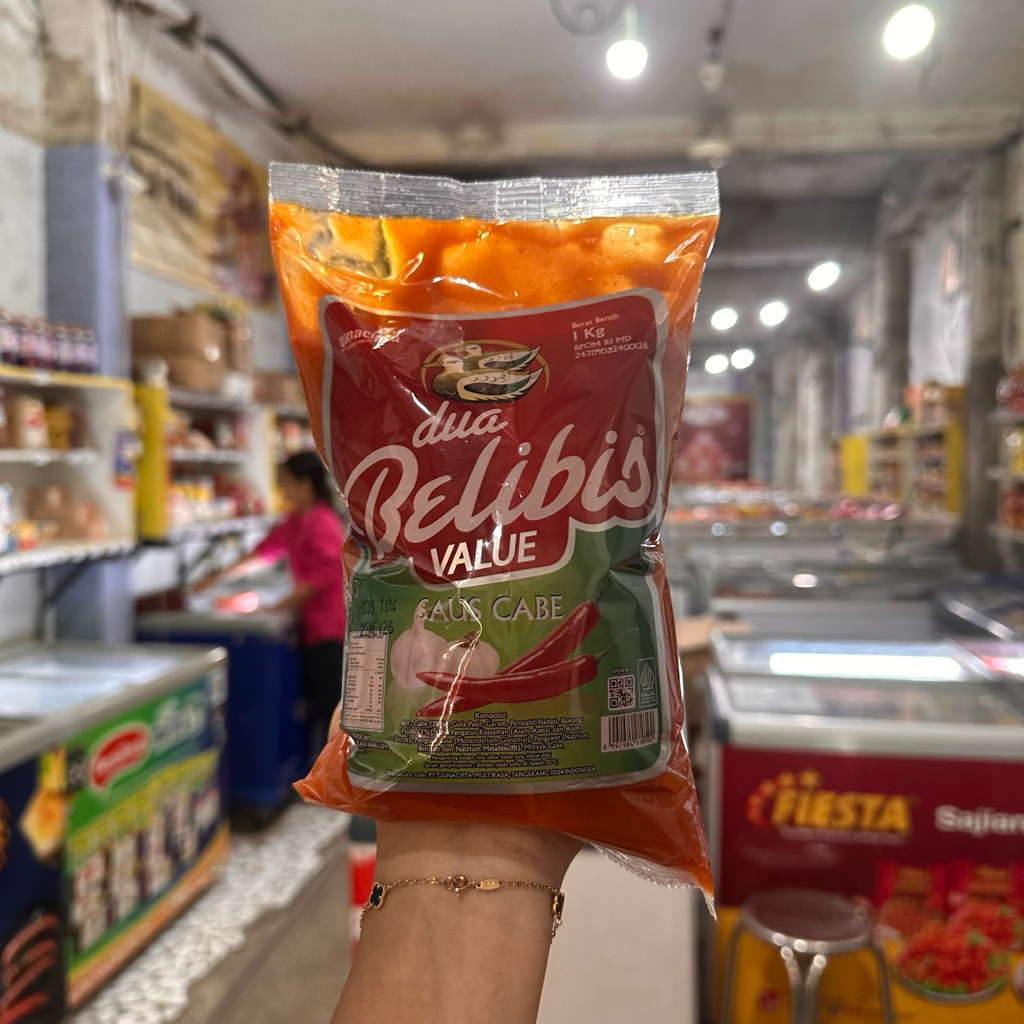 

DUA BELIBIS saus cabe value bantal 1kg