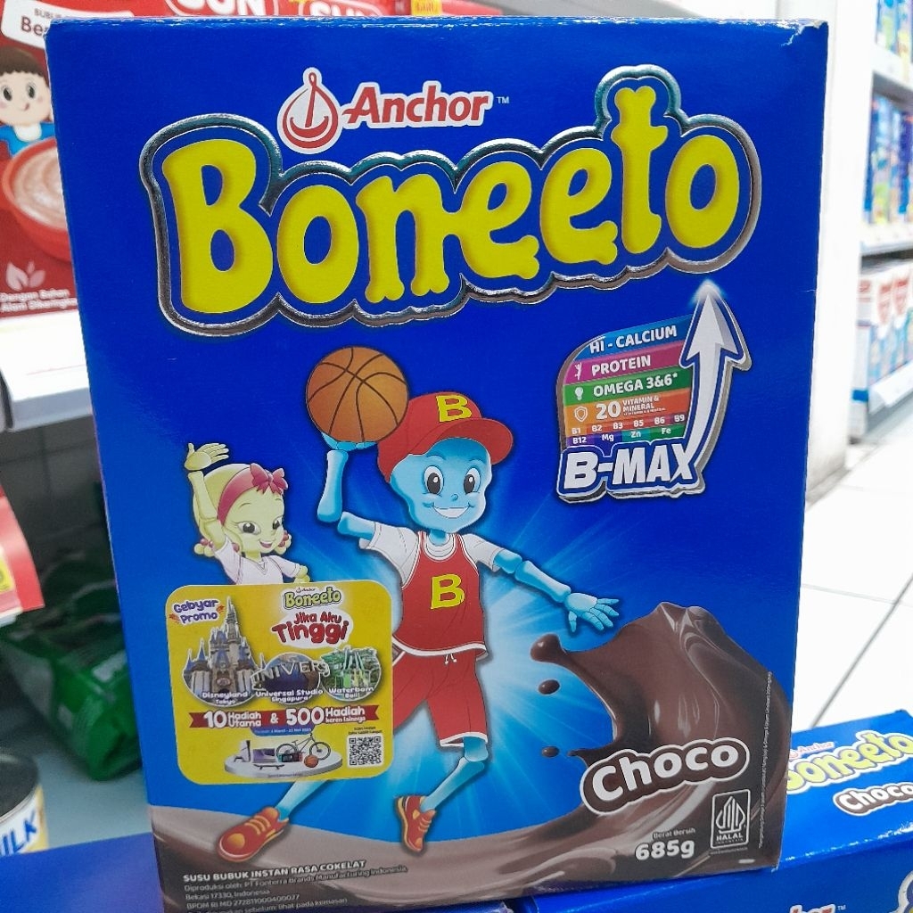 

Boneeto Susu Bubuk Instan Yummy Choco 685g
