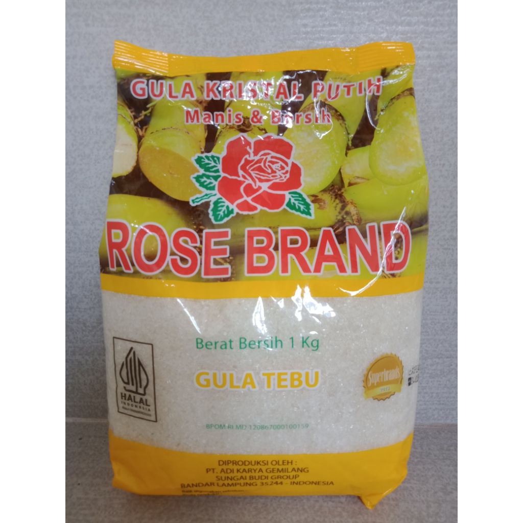 

Gula Rose Brand Kristal Putih 1 Kg