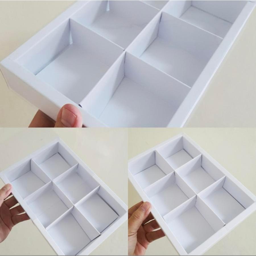 

Box Dus Putih Sekat 6 Recomend Eggtart Fruit Tart