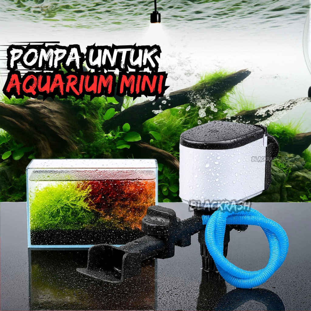 Pompa Air Aquarium Mini Celup Low Watt – Filter & Aerator Akuarium