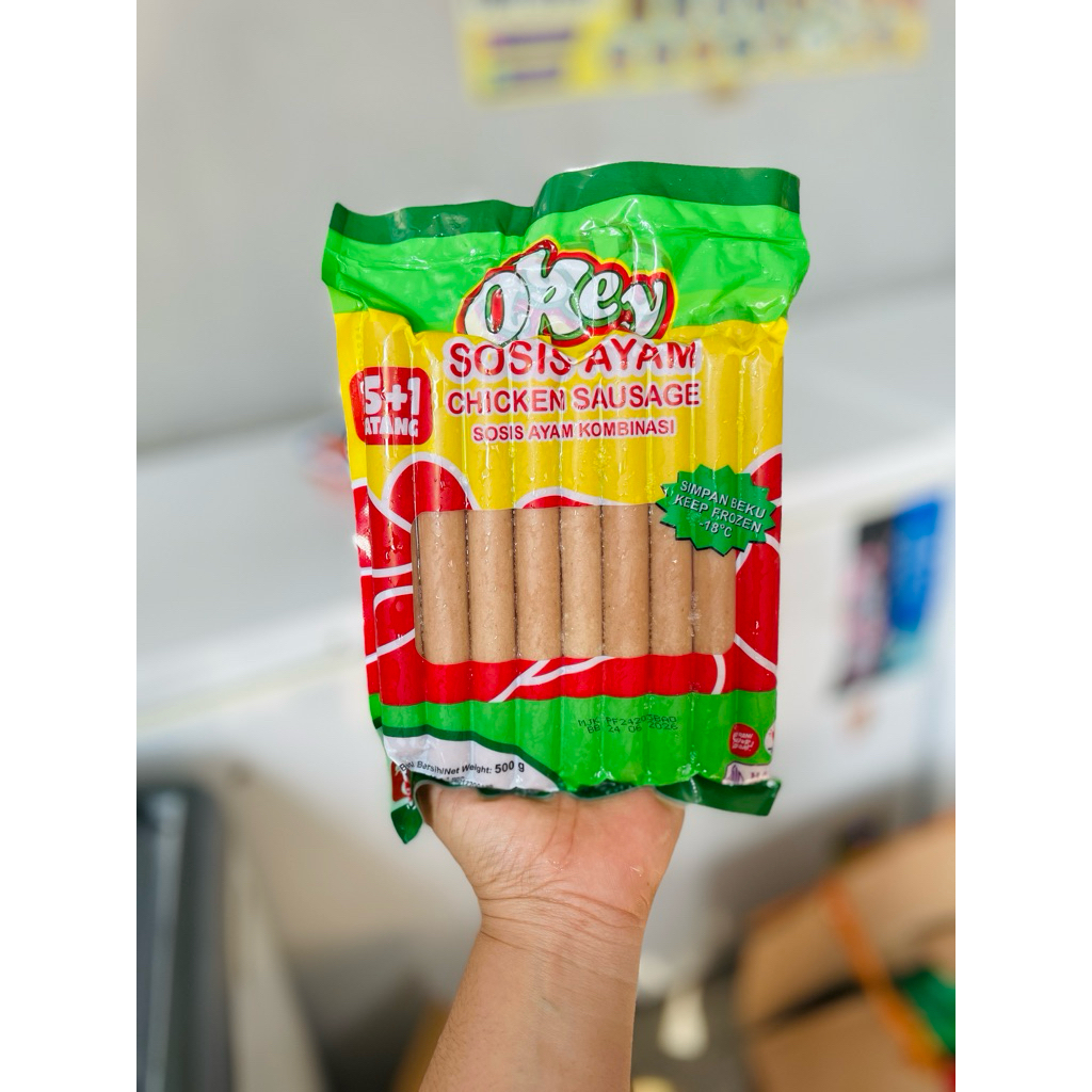 

Sosis Ayam okey 500gr