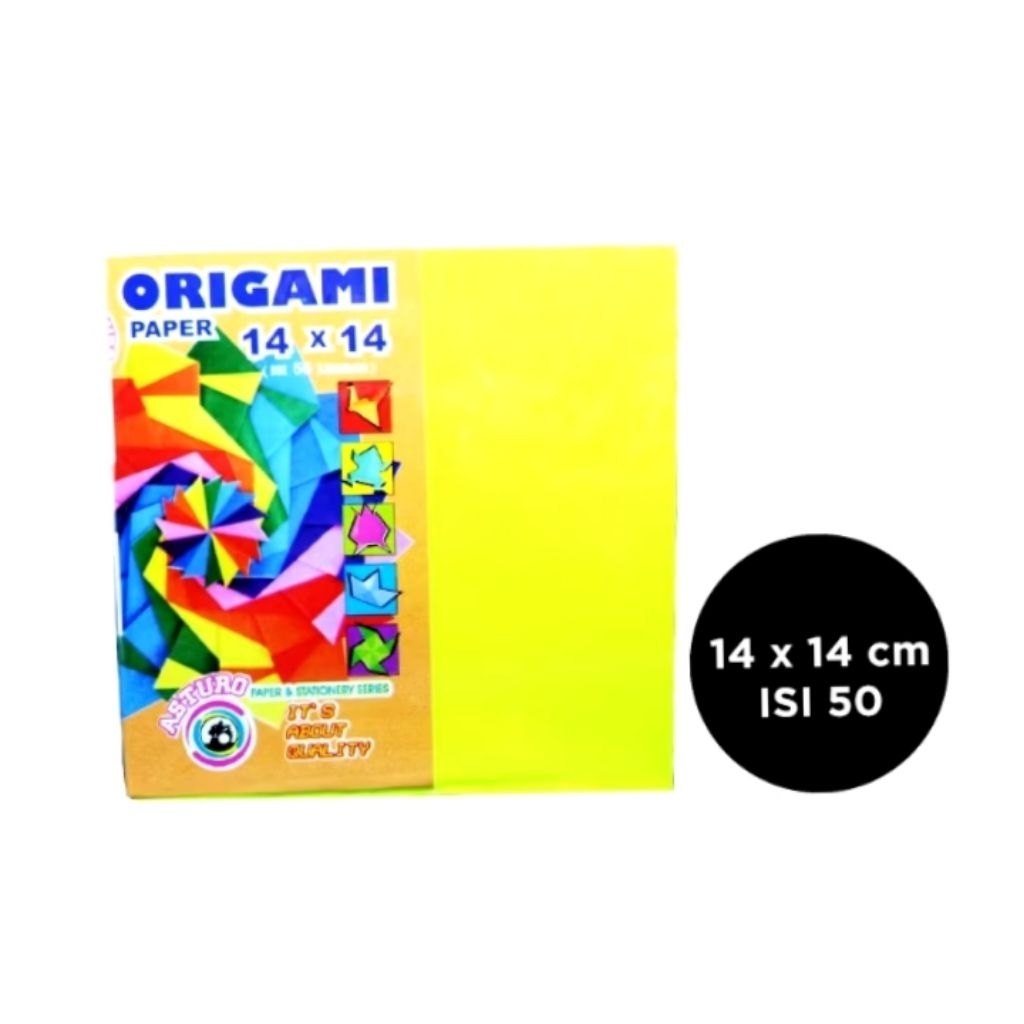 

Kertas Lipat Origami Paper Asturo 14x14 Cm