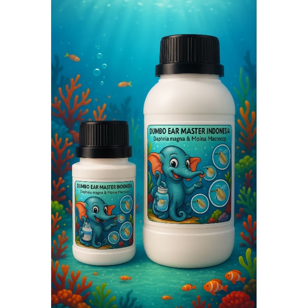 Booster Pakan Kutu air Daphnia&Moina 250ml
