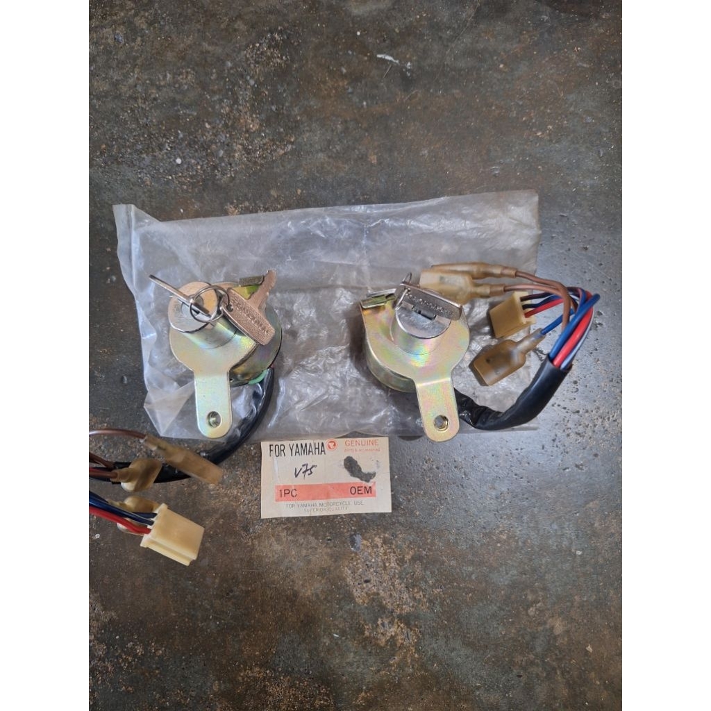 kunci kontak switch ignition yamaha v75 v 75 nos taiwan