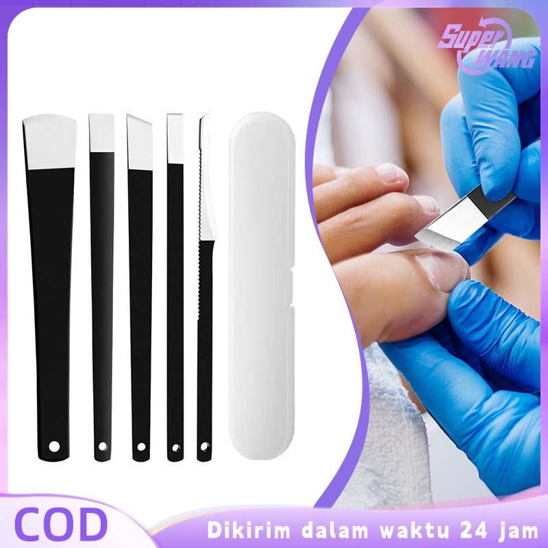 5pcs Pisau Pedicure Tools Pedicure Knife Pisau Kuku Cantengan Stainless Pisau Pedicure Kaki Alat Ped