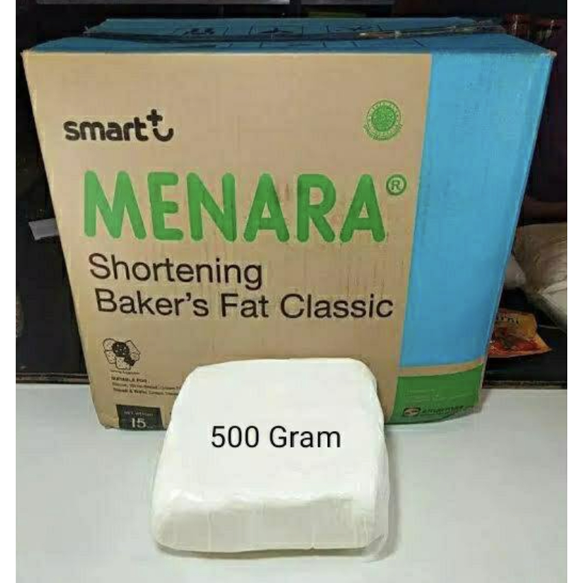 

Menara Mentega Putih 500gr - REPACK Shortening / Baker's Fat 500gr