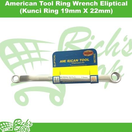 Kunci Ring 19x22 American Tool Ring Wrench Eliptical Pro 8921922